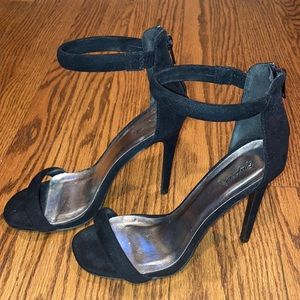 4” Black Heels